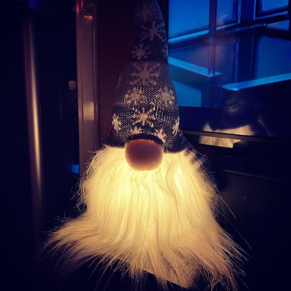 2 Set 11" Lighted Gnome Santa Battery Operated Winter Tabletop Christmas Decor - Picture 11 of 11